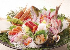 料理メニュー写真 土風炉豪快鮮魚盛合せ(5~6名様盛)