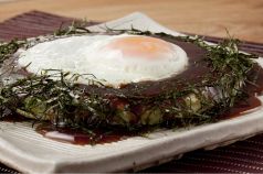 料理メニュー写真&nbsp;京都九条ねぎ焼き（おたふくソース）