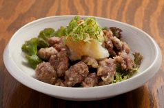 料理メニュー写真&nbsp;ズリの唐揚げ おろしポン酢