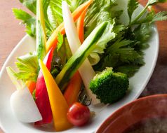 料理メニュー写真 ■新鮮野菜のバーニャカウダ