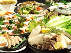 そりゃみょっ 雪夜覓 韓国料理のコース写真