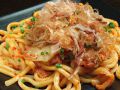 料理メニュー写真&nbsp;豚キムチ焼きウドン