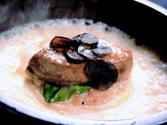 料理メニュー写真&nbsp;フォアグラの石焼きリゾット