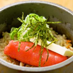 料理メニュー写真&nbsp;明太バター釜飯