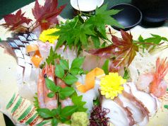 料理メニュー写真 お刺身盛り合わせ 梅 (1人前)
