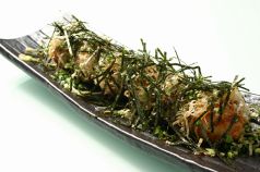 料理メニュー写真 ネギマヨタコボール