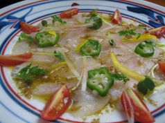 料理メニュー写真&nbsp;本日の鮮魚のカルパッチョ