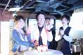 本日２回目のケーキ入刀！