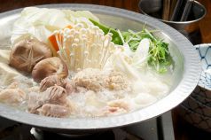 料理メニュー写真&nbsp;本格 博多地鶏水炊き　〆付き（2人前からのご注文になります）