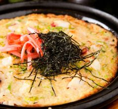 料理メニュー写真 たこ玉山芋とろろ焼き