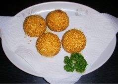 料理メニュー写真&nbsp;ゴマ団子
