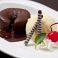料理メニュー写真&nbsp;フォンダンショコラ　バニラアイス添え
