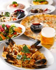 料理メニュー写真&nbsp;【飲み放題120分付】大満足フルコース　※6名様～　　飲放…イタリア直輸入ワインも含