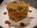料理メニュー写真&nbsp;スクガラス豆腐/手作りキムチ/梅くらげと胡瓜/たこわさび