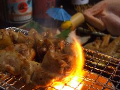 料理メニュー写真 淡路鶏のもも一夜干し(にんにく黒コショウorおろしぽん酢) ¥609