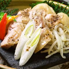 料理メニュー写真 薩摩地鶏の炙り