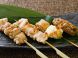 地鶏の串盛合せ 1029円