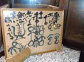 愛媛の作家様が特別に☆渋柿染めの象形文字