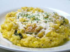 料理メニュー写真&nbsp;カボチャのリゾット/パルメザンチーズのリゾット