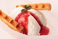 料理メニュー写真&nbsp;かる～いチーズムース～クリスピーワッフル添え～