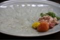 料理メニュー写真&nbsp;カワハギの生ちり
