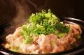 料理メニュー写真&nbsp;越後もち豚と九条葱の焼きしゃぶ