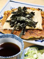 料理メニュー写真&nbsp;穴子とろろ焼き/深川あさり焼き