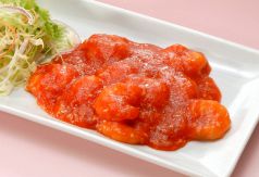 料理メニュー写真&nbsp;海老のチリソース