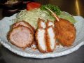料理メニュー写真&nbsp;レディース…ひれ・いか・かにクリームコロッケ盛合せ