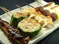 料理メニュー写真&nbsp;[串焼き]おまかせつくね三種盛