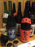 旨い料理に美味い酒を