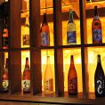 有名焼酎を数多く取りそろえております。