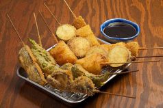 料理メニュー写真&nbsp;串の盛り合わせ～野菜盛り～（4種/各1本）　