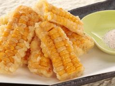 料理メニュー写真&nbsp;北海道産　とうもろこしの天ぷら