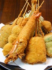 料理メニュー写真&nbsp;串揚げ10本セット