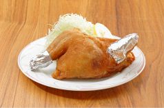 料理メニュー写真 若鳥唐揚げ(三種)