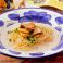 料理メニュー写真&nbsp;明太子と白あわび茸のクリームソーススパゲッティ