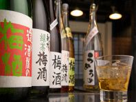 女性に人気の梅酒が豊富！