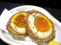 料理メニュー写真&nbsp;半熟味付玉子のコロッケ風