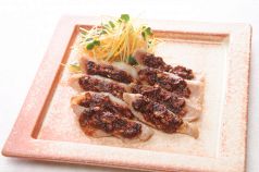 料理メニュー写真&nbsp;豚トロの葱味噌焼き
