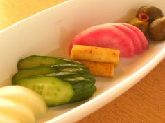料理メニュー写真&nbsp;漬物盛り合わせ