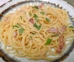 料理メニュー写真&nbsp;明太子のマヨネーズパスタ