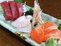 料理メニュー写真&nbsp;お造り三種盛り