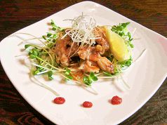 料理メニュー写真&nbsp;鶏のせせり 梅だれ