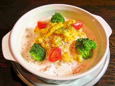 料理メニュー写真&nbsp;海老とブロッコリーのクリームオムドリア