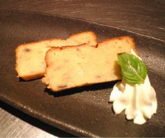 料理メニュー写真&nbsp;完熟バナナケーキ