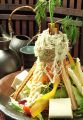 料理メニュー写真&nbsp;ホワイトアスパラと御取り寄せ豆腐サラダ