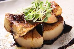 料理メニュー写真 フォアグラの鉄板焼