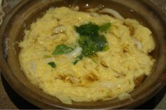 料理メニュー写真&nbsp;白魚と三つ葉の玉子とじ
