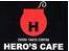 ヒーローズ HERO'S カフェのロゴ